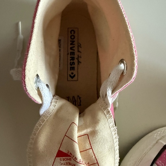 Converse Pink High-Top Sneakers - Picture 5 of 5